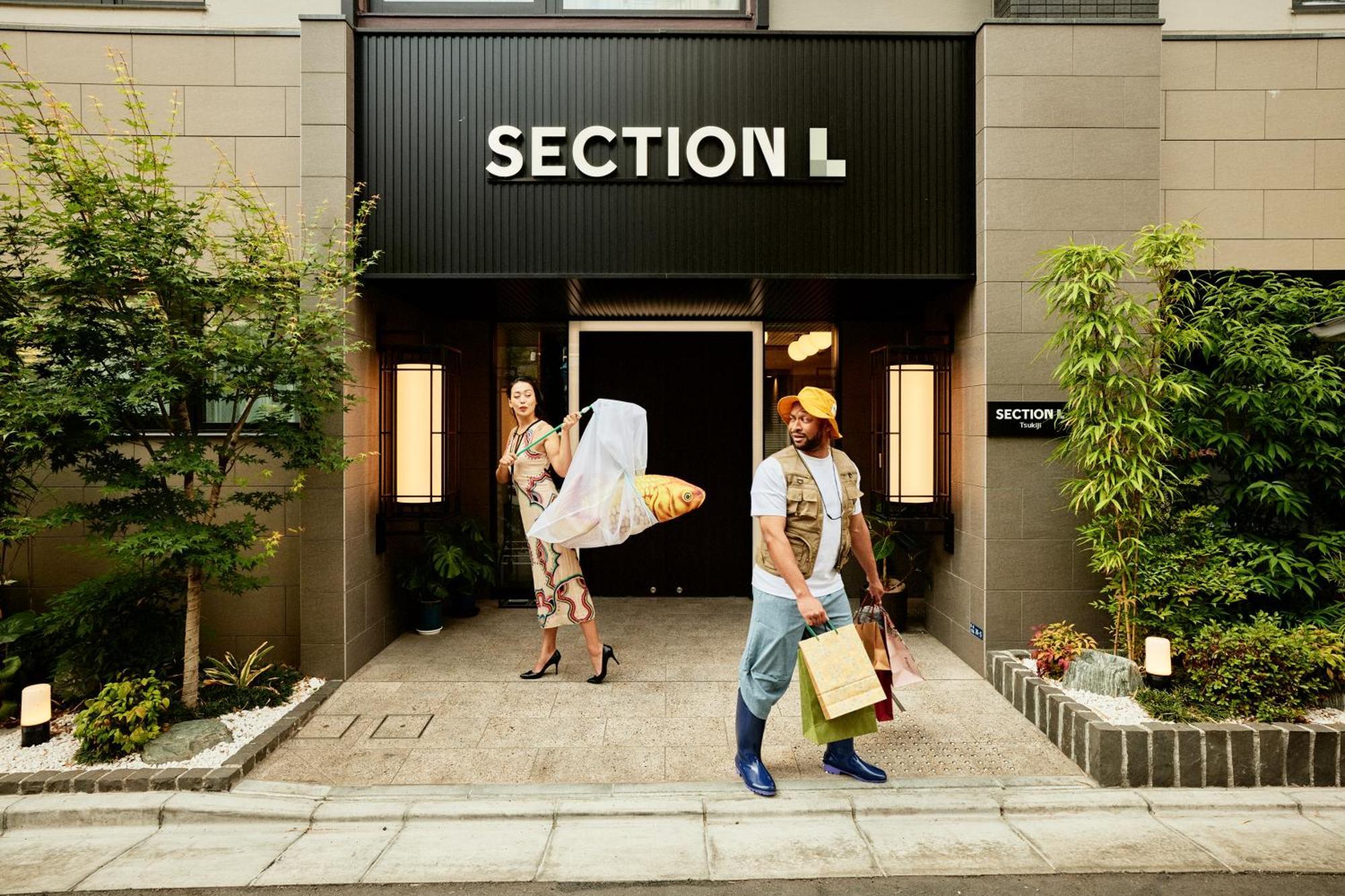 Aparthotel Section L Tsukiji Prefektura Tokio Exteriér fotografie